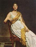 Jacques-Louis  David Portrait of Madame de Verninac oil on canvas